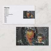 母マリアとベビーイエズスの名刺 名刺 (正面/裏面)