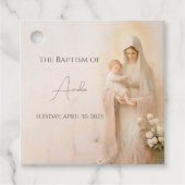 母マリアとベビーバプテスマ フェイバータグ (正面)