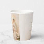 母マリアとベビーバプテスマ 紙コップ (右)