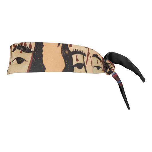 母マリア・イエスキリスト・ソーンクラウンアート絵画ズ タイヘッドバンド (回転90)