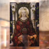 母マリア(ブロンド)ベビーイエズス窓にしがみつく ウィンドウサイン (シート2)