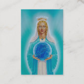 母マリア – 地球ヴァージン 名刺 (正面)