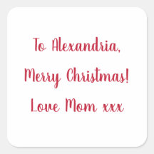 母ミニマルさんからのメリークリスマス赤と白