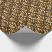 母メリーイエス・キリスト天使のクリスマス ラッピングペーパー (角)