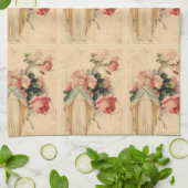 母メリー宗教賛美された新しいバラ キッチンタオル (折り畳み)