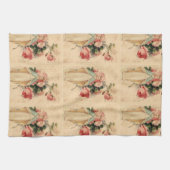 母メリー宗教賛美された新しいバラ キッチンタオル (横)
