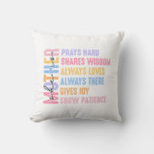 母モダンと母のクール贈り物おもしろい クッション (正面)