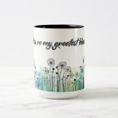 母モダンの日のマグ ツートーンマグカップ (中央)