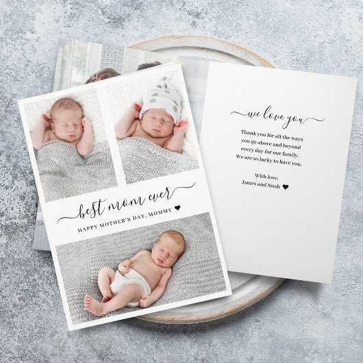 母モダンの日の写数々の真 カード