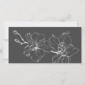 母モダンの日の写真コラージュ シーズンカード (裏面)