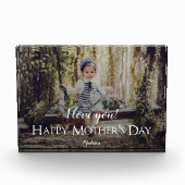 母モダンの日の写真ブロック フォトブロック (正面)