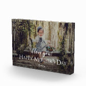 母モダンの日の写真ブロック フォトブロック (右)