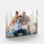 母モダンカスタム母の日の写真ギフト フォトブロック (左)