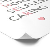 母モダンクロスワード母の日ママの家 ポスター (角)