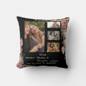 母モダン母の娘引用文4 Photo Collage クッション (正面)