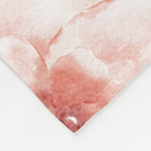 母モダン母の娘引用文4 Photo Collage フリースブランケット (角)