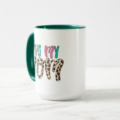 母モダン母の日のプレゼントを愛する マグカップ (正面左)