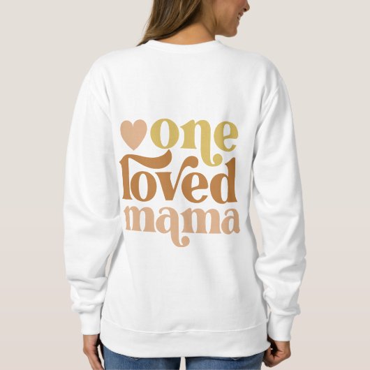 母モダン母の日の贈り物が大好き|過去記事 スウェットシャツ (裏面)