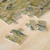 母ヤギと幼い子(Segantini) ジグソーパズル (側面)