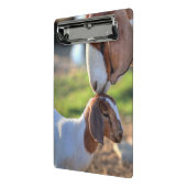 母ヤギ及びベビー ミニクリップボード (アングル2)