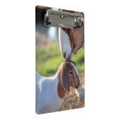 母ヤギ及びベビー ミニクリップボード (アングル)