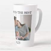 母ユニークの日の贈り物の驚き カフェラテマグ (右アングル)