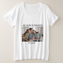 母ユニークの日の贈り物の驚き プラスサイズTシャツ