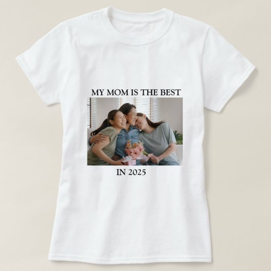 母ユニークの日の贈り物の驚き Tシャツ (デザイン正面)