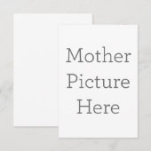 8.9cm x 12.7cmフラットサンキューカード (正面/裏面)