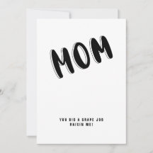 母ユーモアマおもしろいマザーズ日ことわざ引用文カード