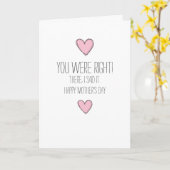 母ユーモラスの日 カード (黄色い花)