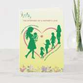 母ラブマザーズデイカードのシンフォニー カード (正面)