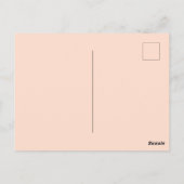 母ラブレター美しい夕日の母の日 ポストカード (裏面)