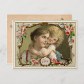 母ラブヴィンテージ複製葉書 ポストカード (正面/裏面)