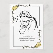 母ラブ引用文はがき ポストカード (正面)