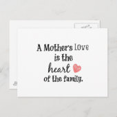 母ラブ引用文 ポストカード (正面/裏面)