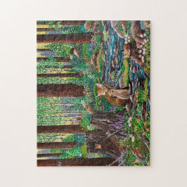 '母ラブ"キツネパズル ジグソーパズル