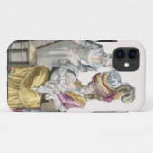 母乳で育てている服の若い女性「la Levite」 Case-Mate iPhoneケース (裏面(横))