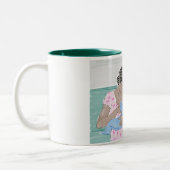 母乳で育てること ツートーンマグカップ (左)