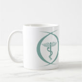 母乳で育てる薬必要な項目のアカデミー コーヒーマグカップ (左)