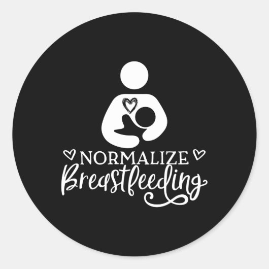 母乳保育支援の正常化La ラウンドシール (正面)