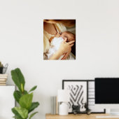 母乳母乳育児ベビーガール(1-3カ月) ポスター (ホームオフィス)