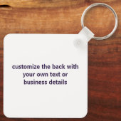 母乳育児の利点 キーホルダー (裏面)