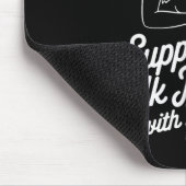 母乳育児サポート引用文授乳コンス マウスパッド (コーナー)