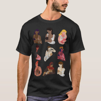 母乳育児ピアカウンセラーへの感謝 Tシャツ