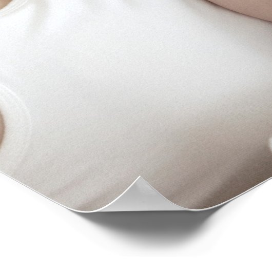 母乳育児ベビー2 ポスター (角)