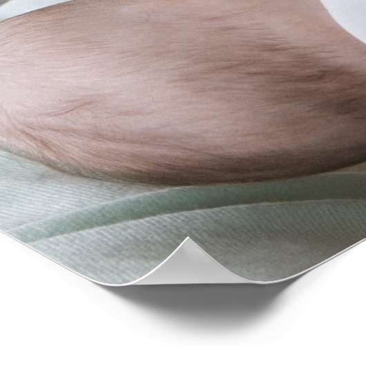 母乳育児ベビー ポスター (角)