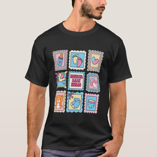 母乳育児看護師 小児 NICU 看護 医療 S Tシャツ (正面)