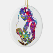 母乳育児 セラミックオーナメント (右)