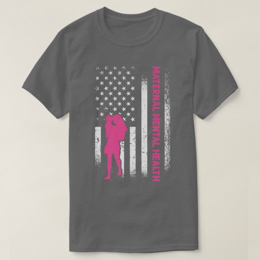 母体精神衛生認識度3134 Tシャツ (デザイン正面)